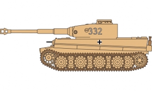 Airfix A01308 Panzer Kampfwagen VI TIGER I