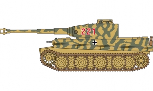 Airfix A01308Panzer Kampfwagen VI TIGER I