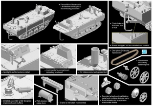 Dragon 7490 Panzerfähre Gepanzerte Landwasserschlepper Prototype Nr.II