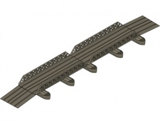 Airfix A03383A  Pontoon Bridge Bailey Bridge