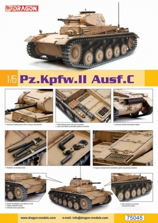 Dragon 75045  Pz.Kpfw.II Ausf.C