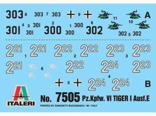 Italeri 7505  Pz.Kpfw.VI Tiger Ausf.E