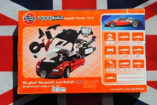 Airfix J6020 QUICK BUILD Bugatti Veyron 16.4