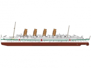 Airfix A04207  R.M.S. MAURETANIA