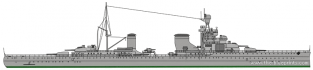 DM016 R.N. Giovanni dalle Bande Nere Italian Navy Cruiser