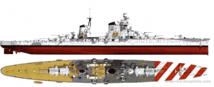 DM029 	R.N. Pola Italian Navy Cruiser