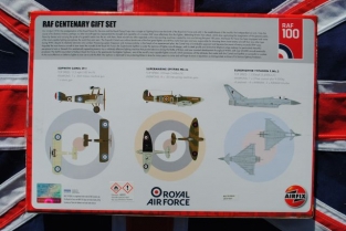 Airfix A50181 RAF CENTENARY GIFT SET Royal Air Force 100 Years