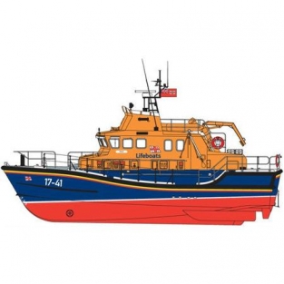 Airfix A98668  RNLI Severn Class Lifeboat with RAF Sea King