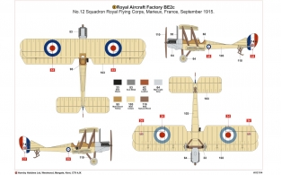 Airfix A02104 ROYAL AIRCRAFT FACTORY BE2c