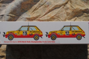 Italeri 3652 Renault R5 Alpine Rally