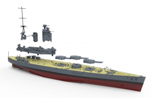 MENG PS-001 Royal Navy Battleship H.M.S. RODNEY 