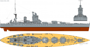 MENG PS-001 Royal Navy Battleship H.M.S. RODNEY 