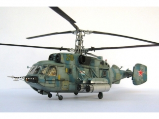 Zvezda 7221 Russian Marine Support Helicopter Kamov Ka-27 HELIX B