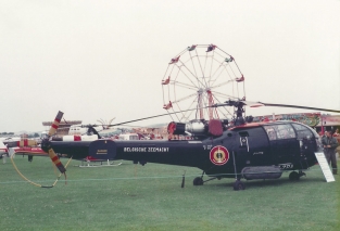 Heller 80225 SA 316/319 ALOUETTE III Belgian Navy