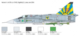 Italeri 2785 SAAB JA 37 / AJ 37 Viggen