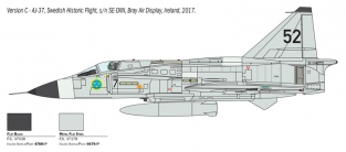 Italeri 2785 SAAB JA 37 / AJ 37 Viggen