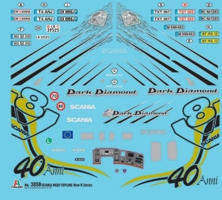 Italeri 3858 SCANIA R620 Topline New R Series