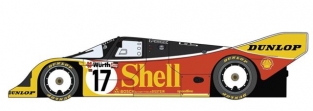 Hasegawa 20337 SHELL PORSCHE 962C