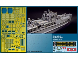 Italeri 5620 Schnellboot Typ S-38 armed with 4.0 cm Flak 28 'Bofors'