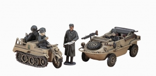 Hasegawa 31113  Schwimmwagen + Kettenkrad