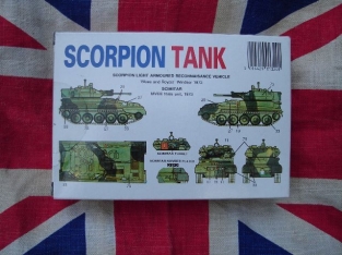 Airfix A01320  FV101 Scorpion Light Armored reconnaissance Vehicle