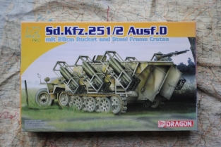 Dragon 7348 Sd.Kfz.251/2 Ausf.D mit 28cm Rocket ans Steel Frame Crates