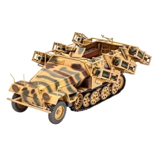 Dragon 7348 Sd.Kfz.251/2 Ausf.D mit 28cm Rocket ans Steel Frame Crates