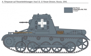 Italeri 7072 Sd.Kfz.265 Panzerbefehlswagen