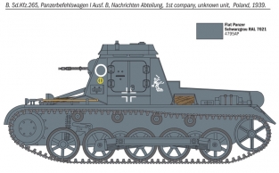 Italeri 7072 Sd.Kfz.265 Panzerbefehlswagen