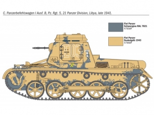 Italeri 7072 Sd.Kfz.265 Panzerbefehlswagen