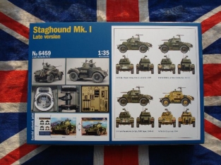 maquette militaire Staghound MKI 1/35 Italeri 6459