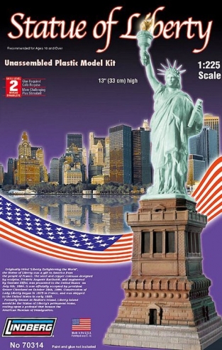 Lindberg 70314 Statue of Liberty scale 1:225