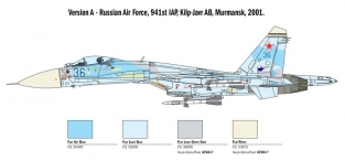 Italeri 1413 Su-27 Flanker