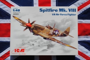 ICM 48065 Supermarine Spitfire Mk.VIII US Air Force Fighter