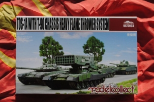 modelcollect UA72003 TOS-1A with T-90 Chassis Heavy Flame Thrower System