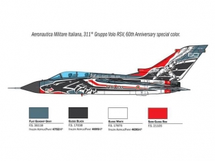 Italeri 1403 Tornado IDS 311 GV RSV 60th Anniversary