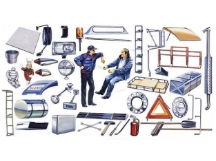 Italeri 0764 Truck Shop Accessories