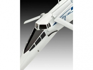 Revell 04871  Tupolev Tu-144D Supersonic Passenger Aircraft