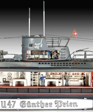 Revell 05060  German U-Boat U-47 with Interior