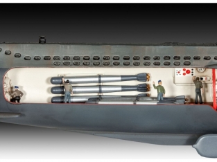 Revell 05060  German U-Boat U-47 with Interior