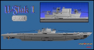 WL-G-117 U-Boot Typ VIIC Flak U-441/U-Flak 1 -1941/43-