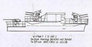 WL-G-117 U-Boot Typ VIIC Flak U-441/U-Flak 1 -1941/43-