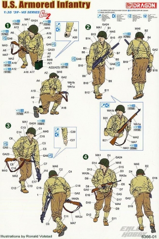 Dragon 6366 U.S.Armoured Infantry