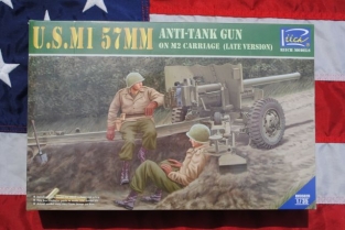 RIICH RV35020 U.S.M1 57mm Anti-Tank gun on M2 Carriage 