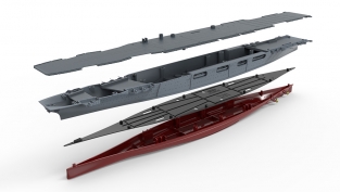 MENG PS-002 U.S.Navy Aircraft Carrier U.S.S. LEXINGTON CV-2