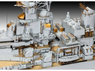 Revell 05129  U.S.S. New Jersey BB-62 