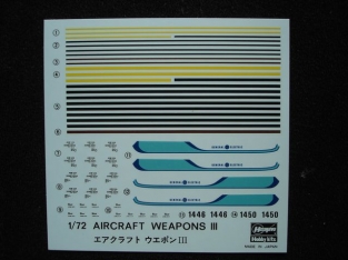 Hasegawa 35003 / X72-3 US Aircraft Weapons set 3