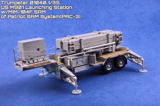 Trumpeter 01040 US M901 Launching Station with MIM-104F Patriot SAM System 