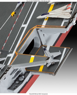 Revell 05156 USS FORRESTAL CVA-59