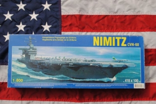 08M-058 USS NIMITZ CVN-68 US Navy Aircraft Carrier 1:800